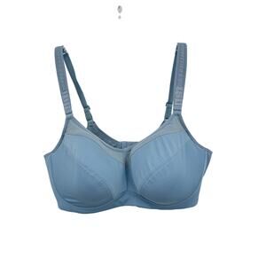 Adore ME sports bra 40DDD Maho contour plus high impact underwire light blue